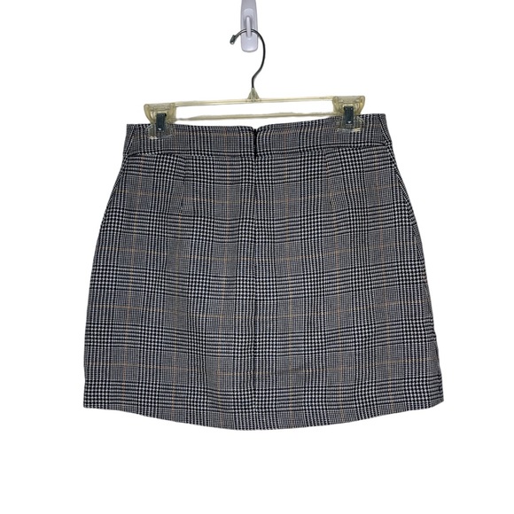 Veronica Beard Fisher Plaid Linen Blend Mini Skirt - Picture 3 of 6